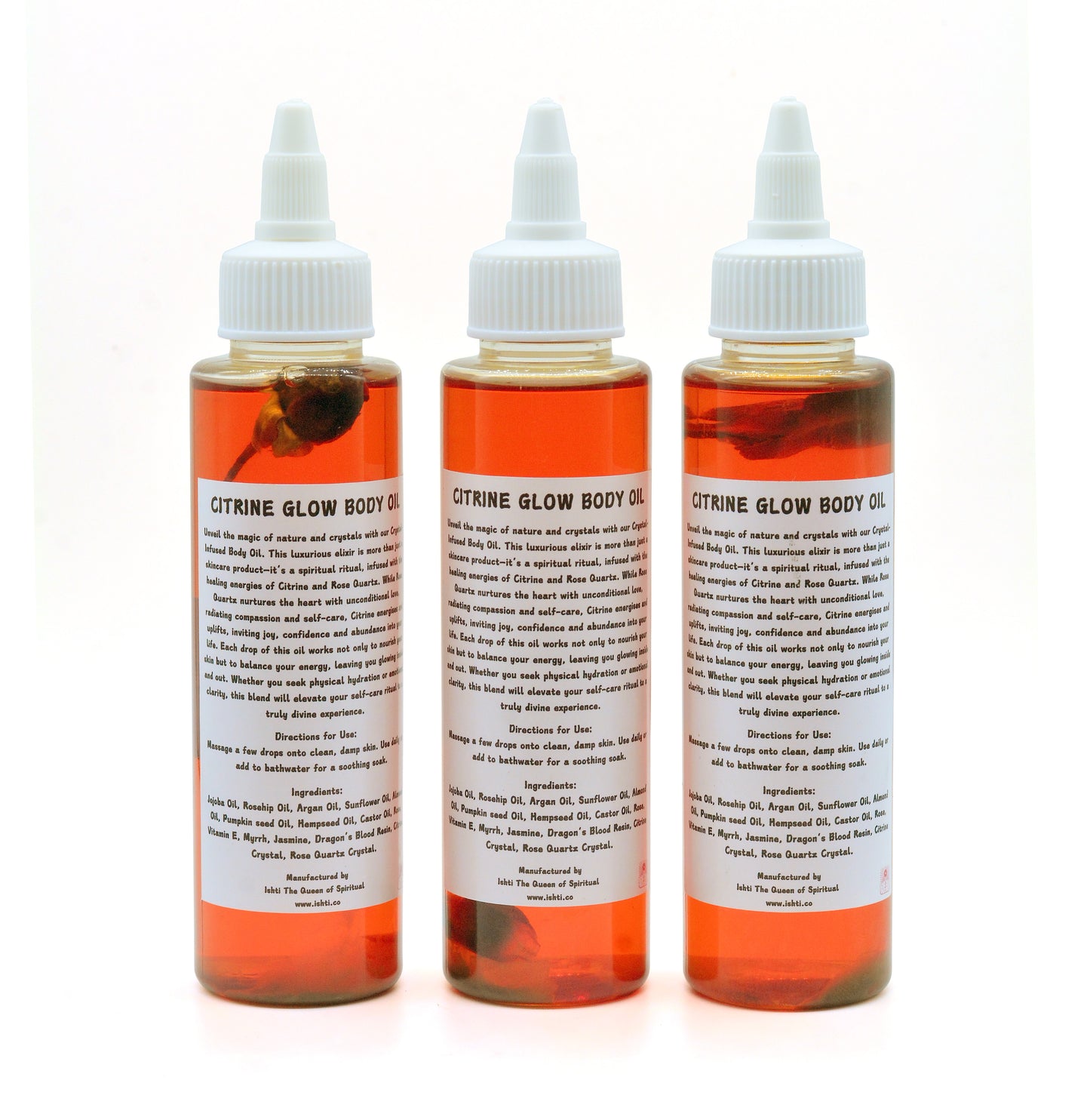Citrine Glow Body Oil