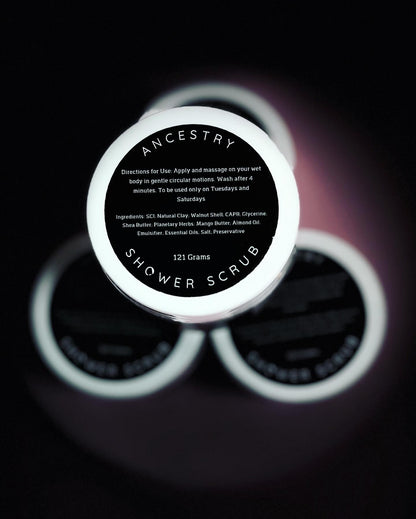 Ancestry Shower Scrub - A Sacred Cleansing Ritual